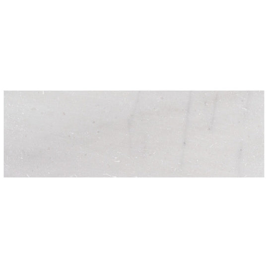 Keystone 4" x 12" Snow White Marble 5Cm Bullnose Coping