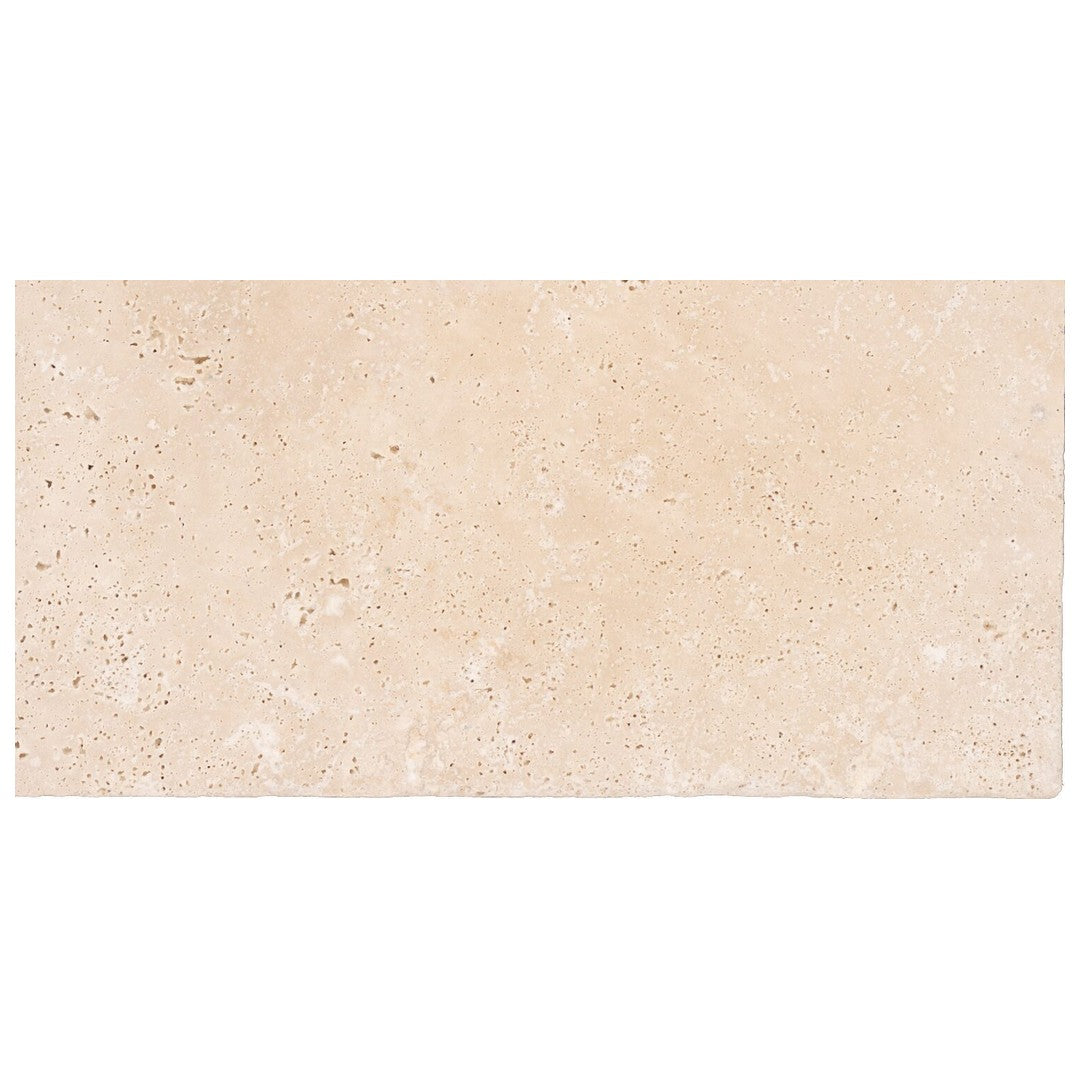 Keystone 4" x 12" Extra Light Travertine 5Cm Bullnose Coping