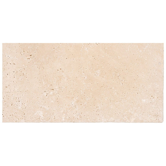 Keystone 4" x 12" Extra Light Travertine 5Cm Bullnose Coping