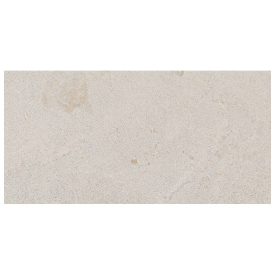 Keystone 4" x 12" Troy Beige Sandblasted Marble 5Cm Bullnose Coping