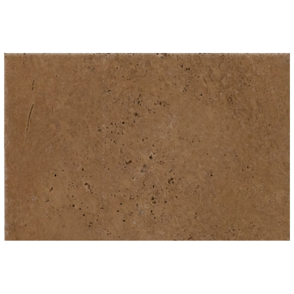 Keystone 12" x 24" American Chestnut Travertine 5Cm Eased Edge