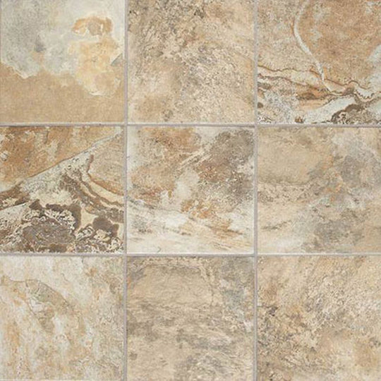 American Olean 12" x 12" Kendal Slate Matte Glaze Porcelain Tile