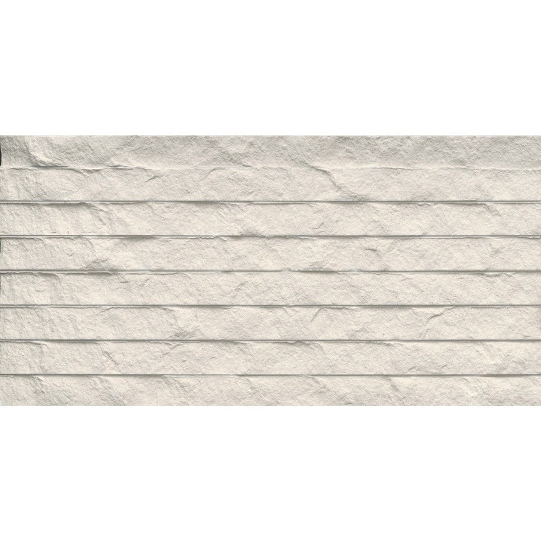 Emser Tile 12" x 24" Champagne Light Chiselled Limestone Deco Tile