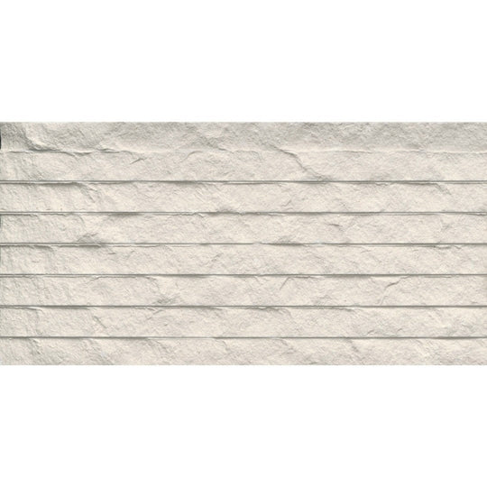 Emser Tile 12" x 24" Champagne Light Chiselled Limestone Deco Tile