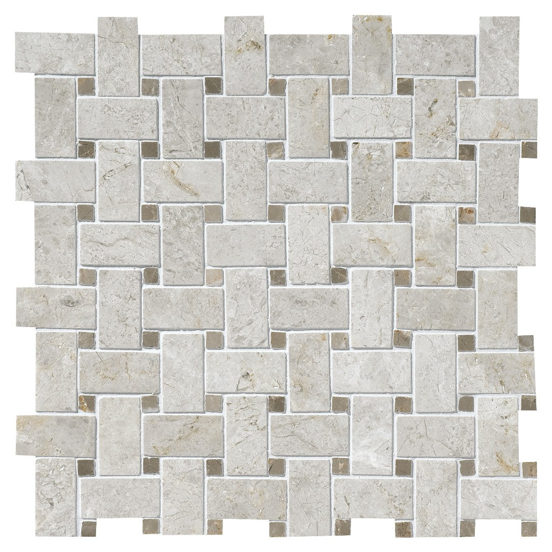 Daltile-Natural-Stone-Limestone-13-x-13-Polished-1x2-Basketweave-Mosaic-Arctic-Gray