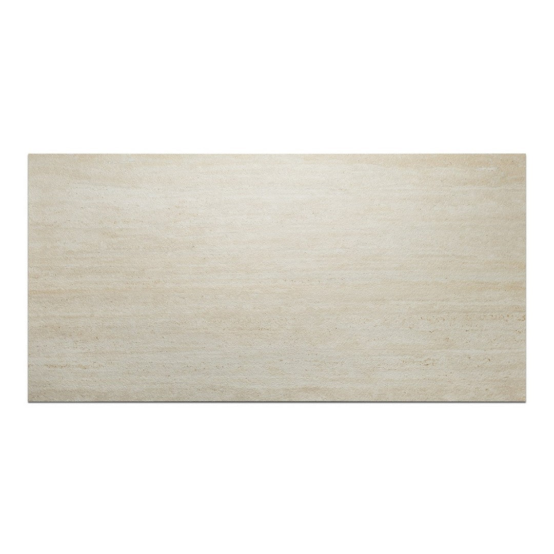 Bedrosians Opus 24" x 48" Matte Porcelain Chiseled Deco Wall Tile