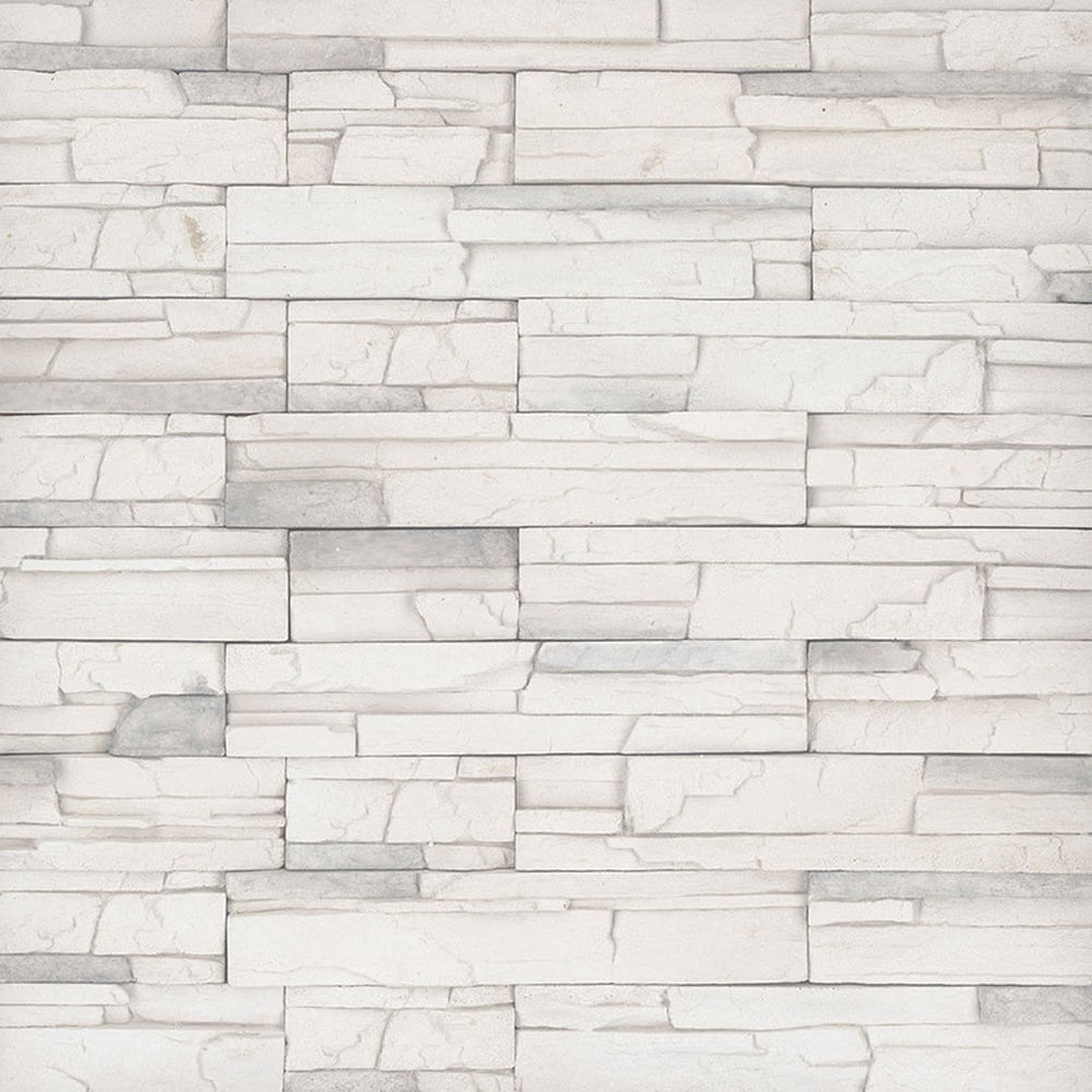 MS International Terrado Copen Snow 4" x RL Natural Manufactured Stone Veneers Concrete Ledgestone