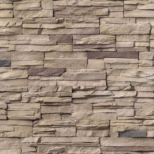 MS International Terrado Peninsula Sand 4" x RL Natural Manufactured Stone Veneers Concrete Ledgestone