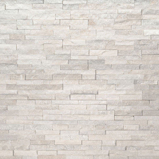 MS International RockMount Arctic Golden 4.5" x 16" Split Face Stacked Stone M Panel Quartzite Mini Ledgestone