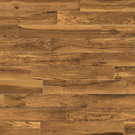 Floors 2000 Lacquered Wood 6" x 36" Pressed Matte Porcelain Plank