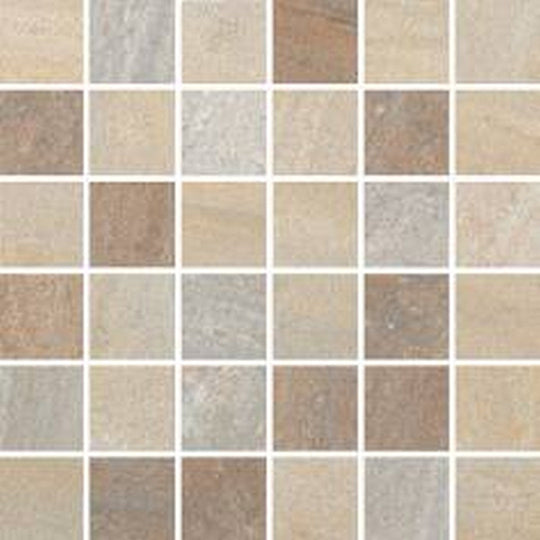 Happy Floors 12" x 12" Lefka Natural Porcelain 2" Mosaic