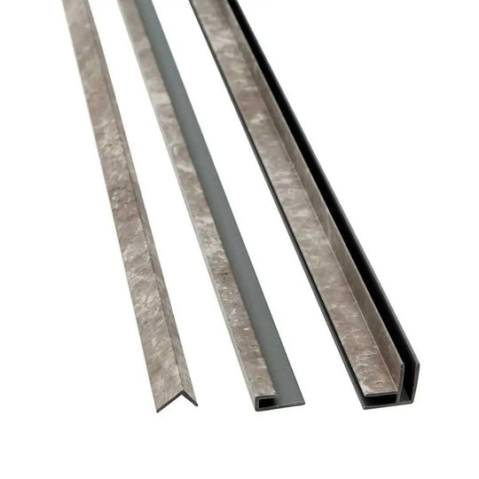 LICO US 94" Shower Accessory Waterproof Vinyl Trim Kit 6 Pieces