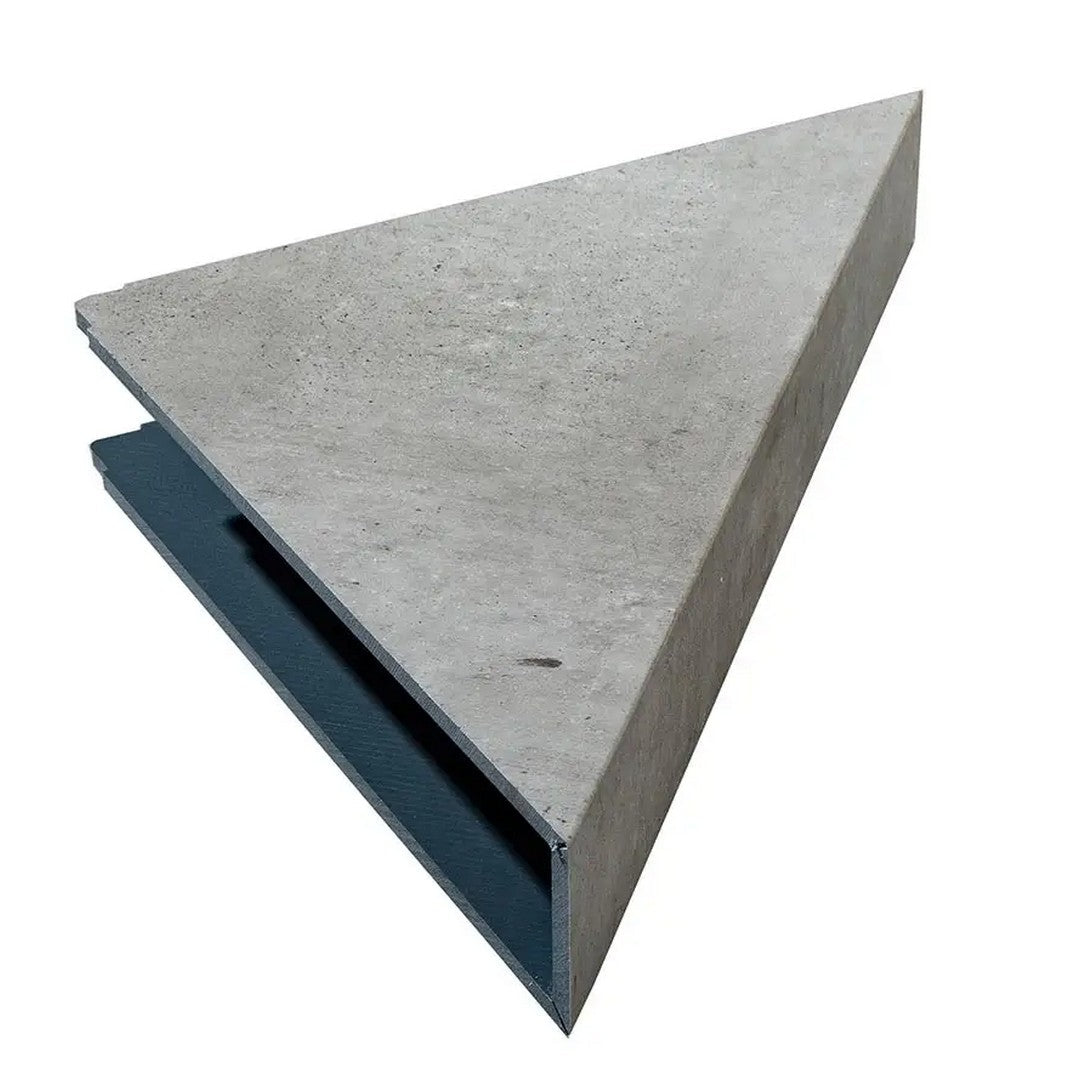 LICO US 7" x 15" Waterproof Vinyl Corner Shower Shelf