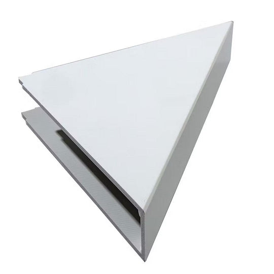 LICO US 7" x 15" Waterproof Vinyl Corner Shower Shelf