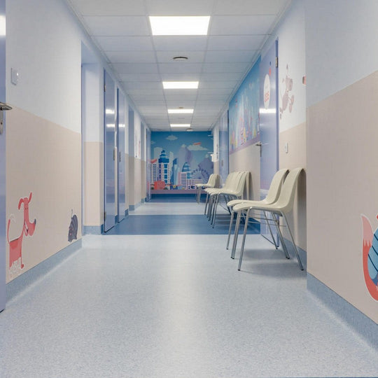 Tarkett-iQ-Granit-SD-24-x-24-Homogeneous-Vinyl-Tile-Light-Blue