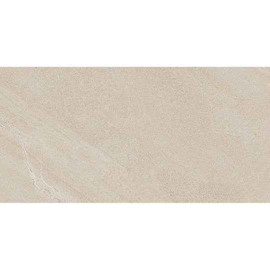 Happy Floors 12" x 24" Limerock Rectified Natural Porcelain Tile