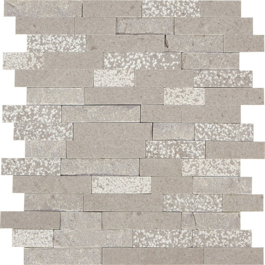 Marazzi Predella 12" x 12" Random Linear Mosaic