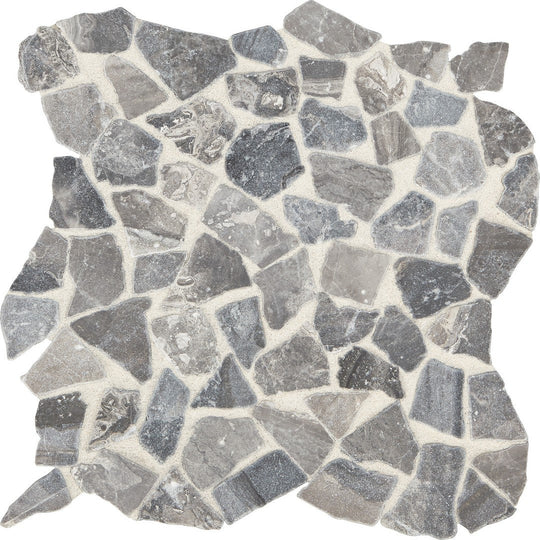 Marazzi Predella 11.75" x 12.62" River Pebble Mosaic