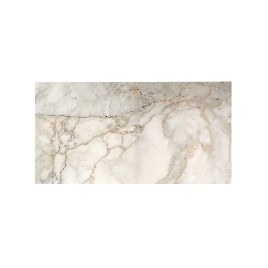 Emser 12" x 24" Calacata Honed Marble Tile