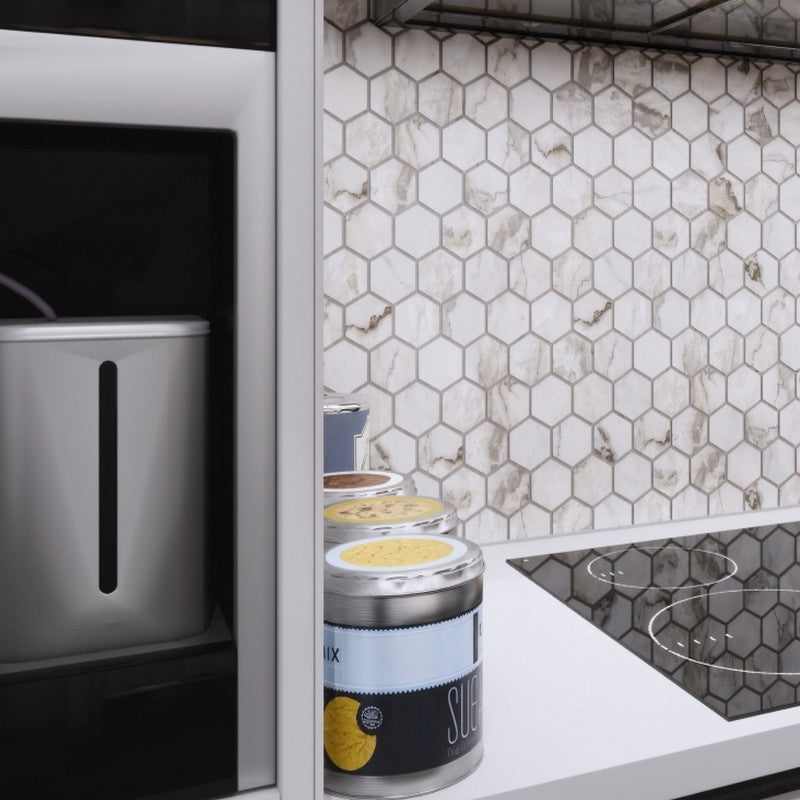 Emser-12-x-12-Lenza-Honed-2-Hexagon-Marble-Mosaic-Fiore