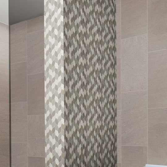 American-Olean-Candora-12-x-12-Natural-Stone-Linear-Leaf-Mosaic-Demure-Gray