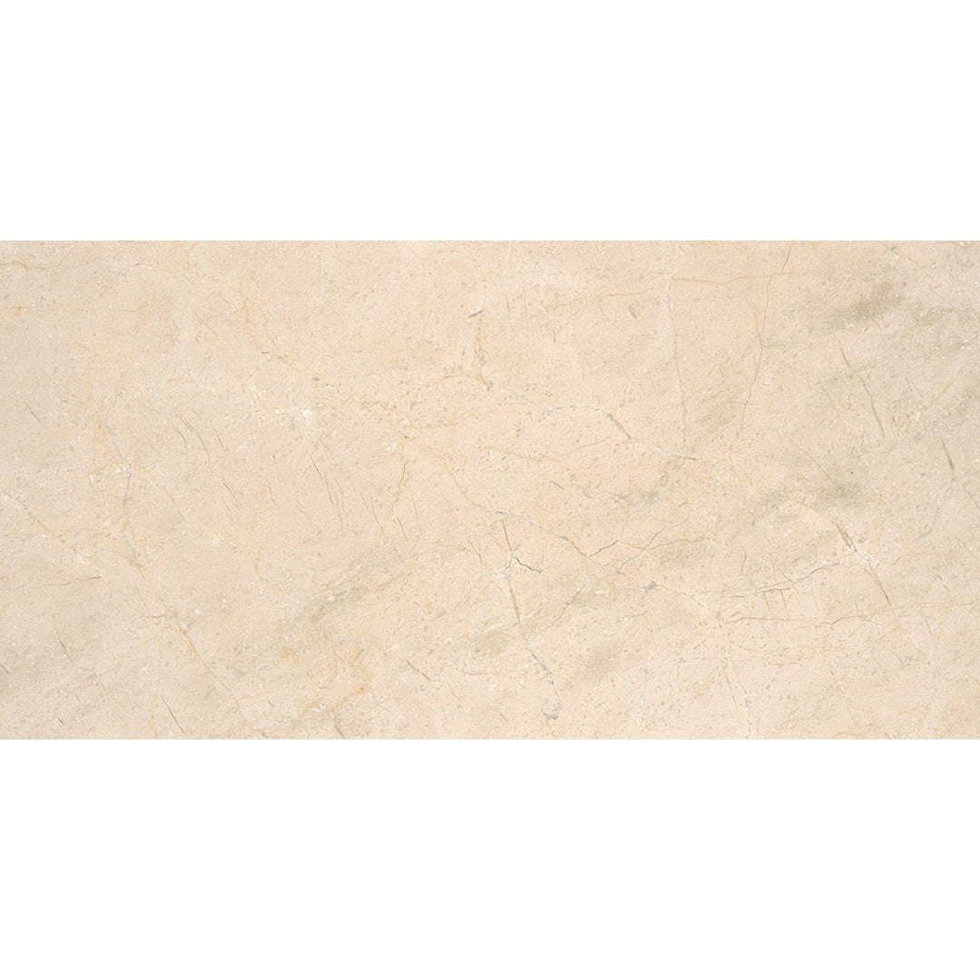 Emser Marble Marfil Plus 12" x 24" Honed Marble Tile