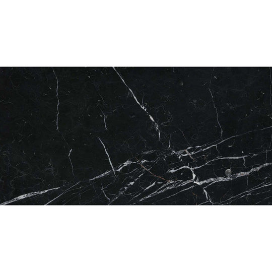 Emser Marquina 12" x 24" Polished Marble Tile