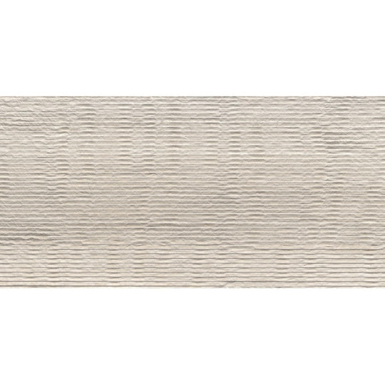 Emser 12" x 24" Metro Rectified Limestone Striated & Chiseled Tile
