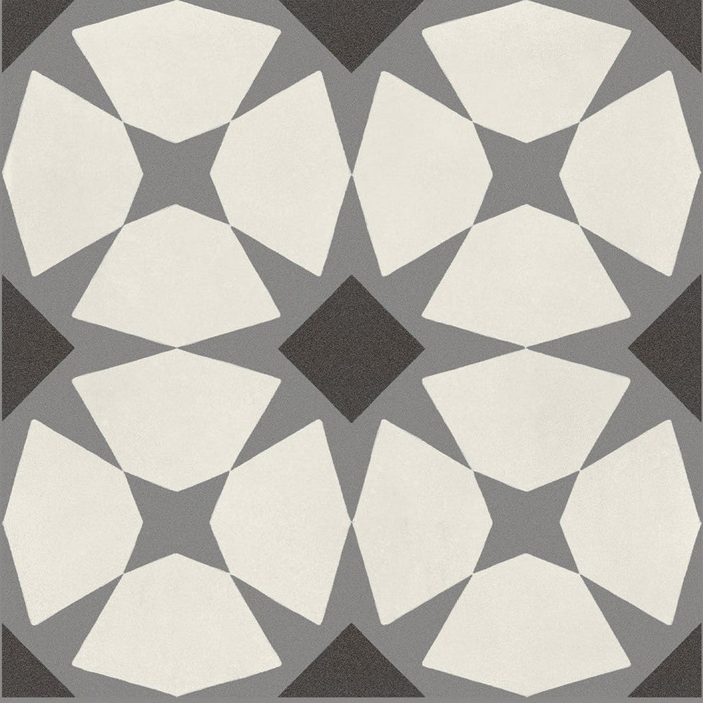 Marazzi D_Segni 8" x 8" Starlit Deco Square Matte Tile