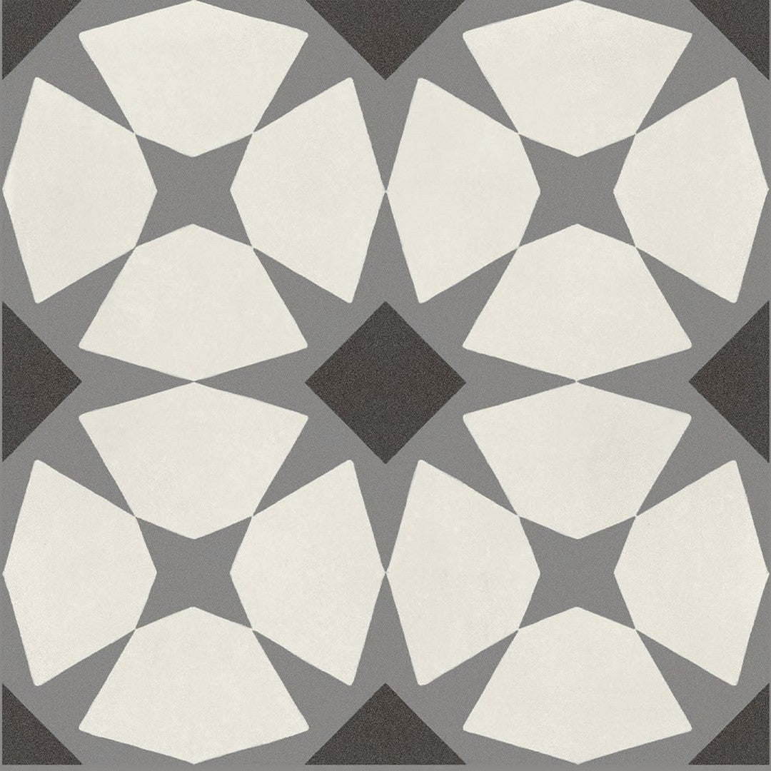 Marazzi D_Segni 8" x 8" Starlit Deco Square Matte Tile