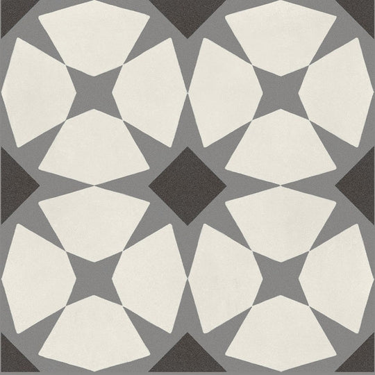 Marazzi D_Segni 8" x 8" Starlit Deco Square Matte Tile