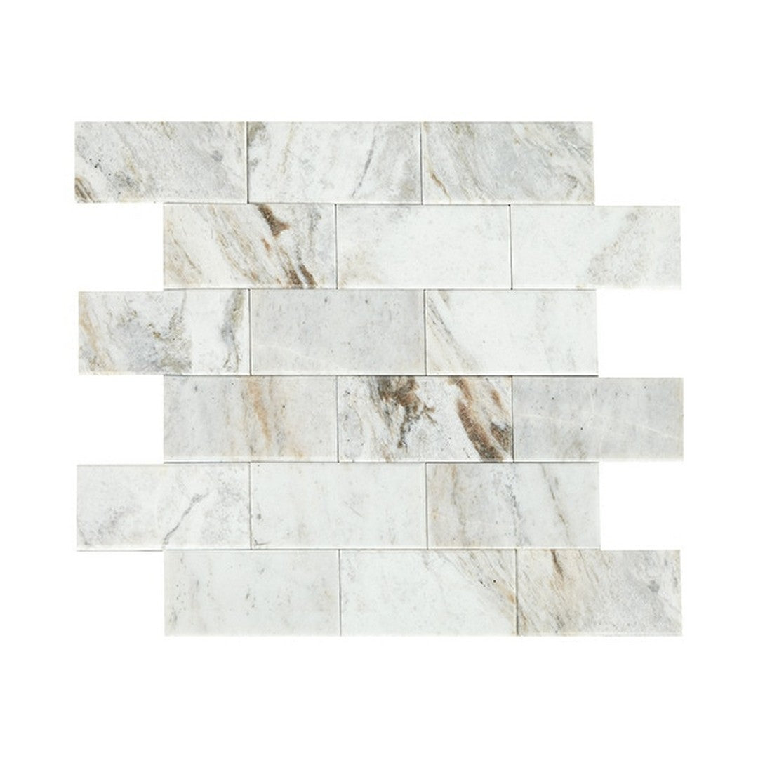 Daltile-Simplystick-Mosaix-12-x-12-Polished-Glass-2x4-Brick-Joint-Bevel-Wall-Mosaic-Stormy-Mist