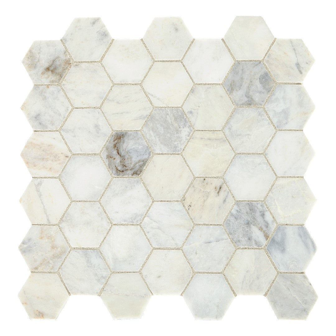 Daltile-Natural-Stone-Marble-12-x-13-Honed-2-Hexagon-Mosaic-Daphne-White