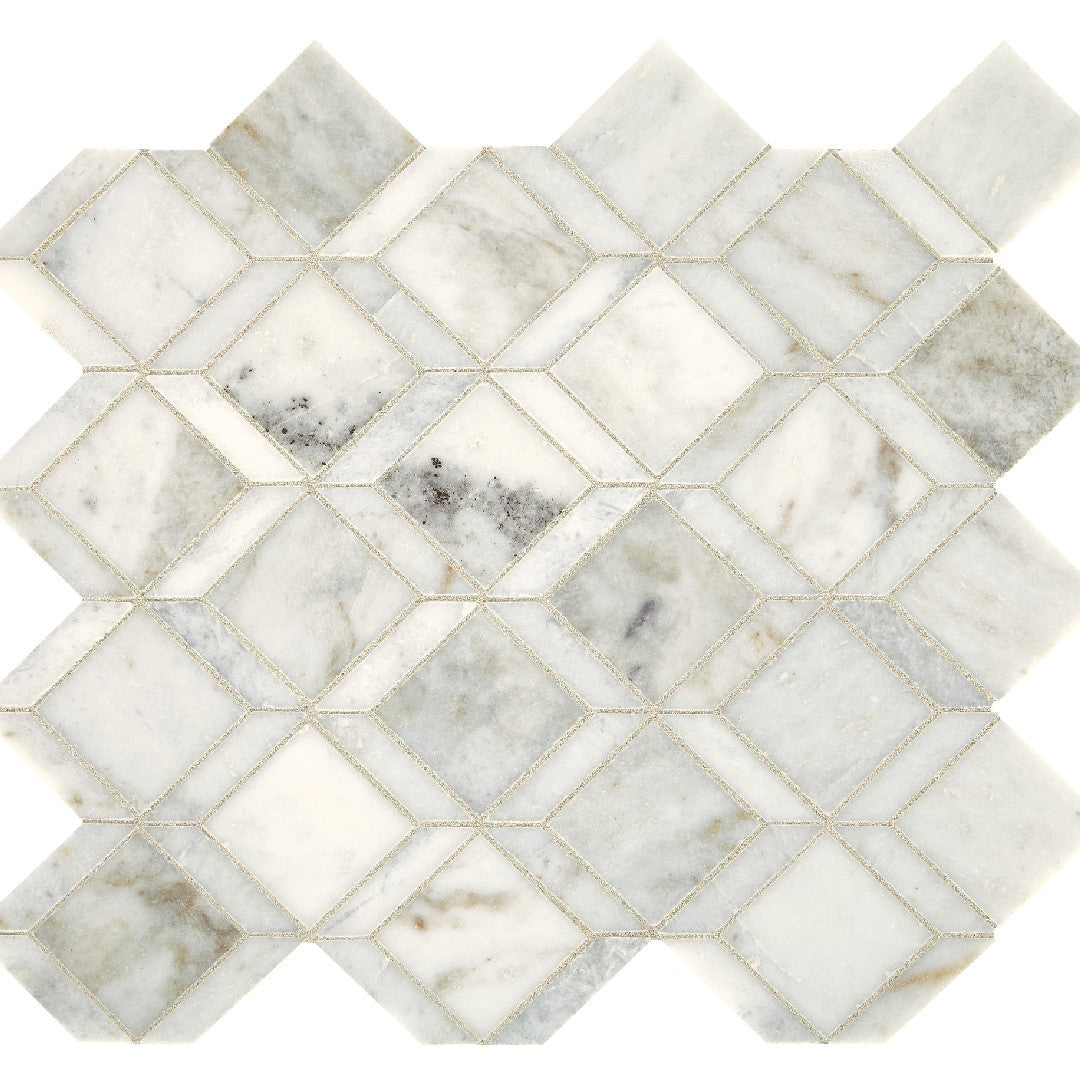 Daltile Sublimity 11" x 13" Honed Natural Stone Balance Mosaic