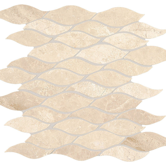 Daltile-Natural-Stone-Marble-12-x-12-Polished-Wave-Mosaic-Meili-Sand