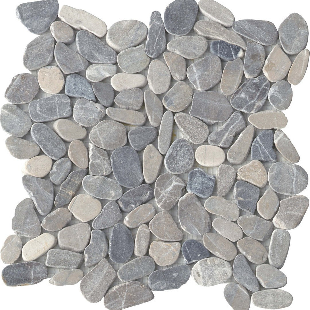 Emser Opuscar 12" x 12" Honed Natural stone Pebbles Mosaic