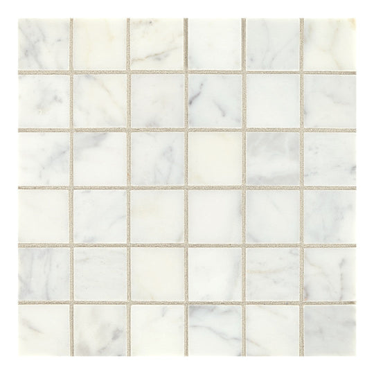 Daltile-Natural-Stone-Marble-12-x-12-Honed-2-Straight-Joint-Mosaic-First-Snow-Eleg