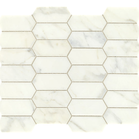 Daltile-Natural-Stone-Marble-12-x-14-Honed-2x4-Elongated-Hexagon-Mosaic-First-Snow-Eleg