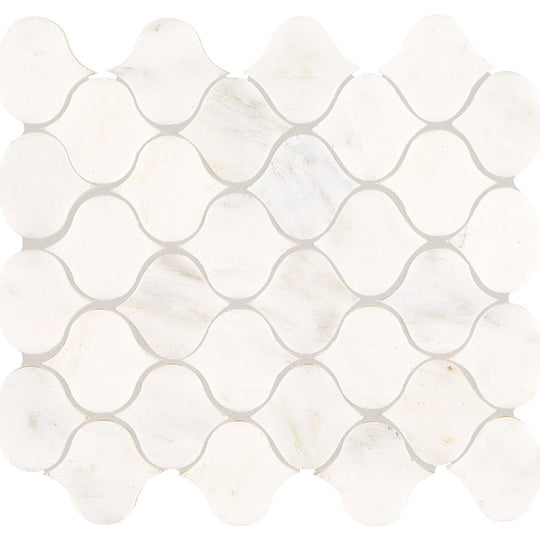 Daltile Natural Stone Marble 11" x 13" Polished 2.5x2" Lantern Mosaic