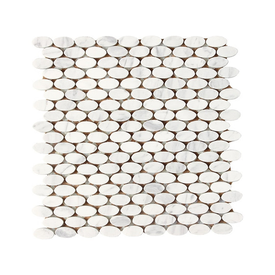 Daltile-Stone-a-la-Mod-12-x-12-Polished-Natural-Stone-1.5x0.75-Oval-Mosaic-Contempo-White