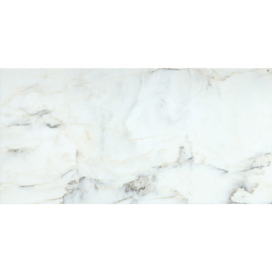 Emser 12" x 24" Calacata Polished Marble Tile