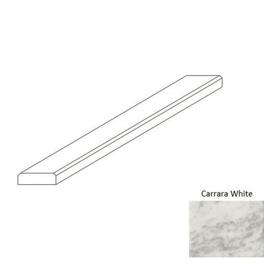 Daltile-Thresholds-2-x-36-Polished-Marble-5/8-Double-Bevel-Carrara-White