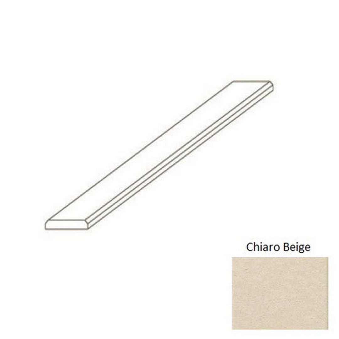 Daltile-Thresholds-2-x-36-Polished-Marble-3/8-Double-Bevel-Chiaro-Beige