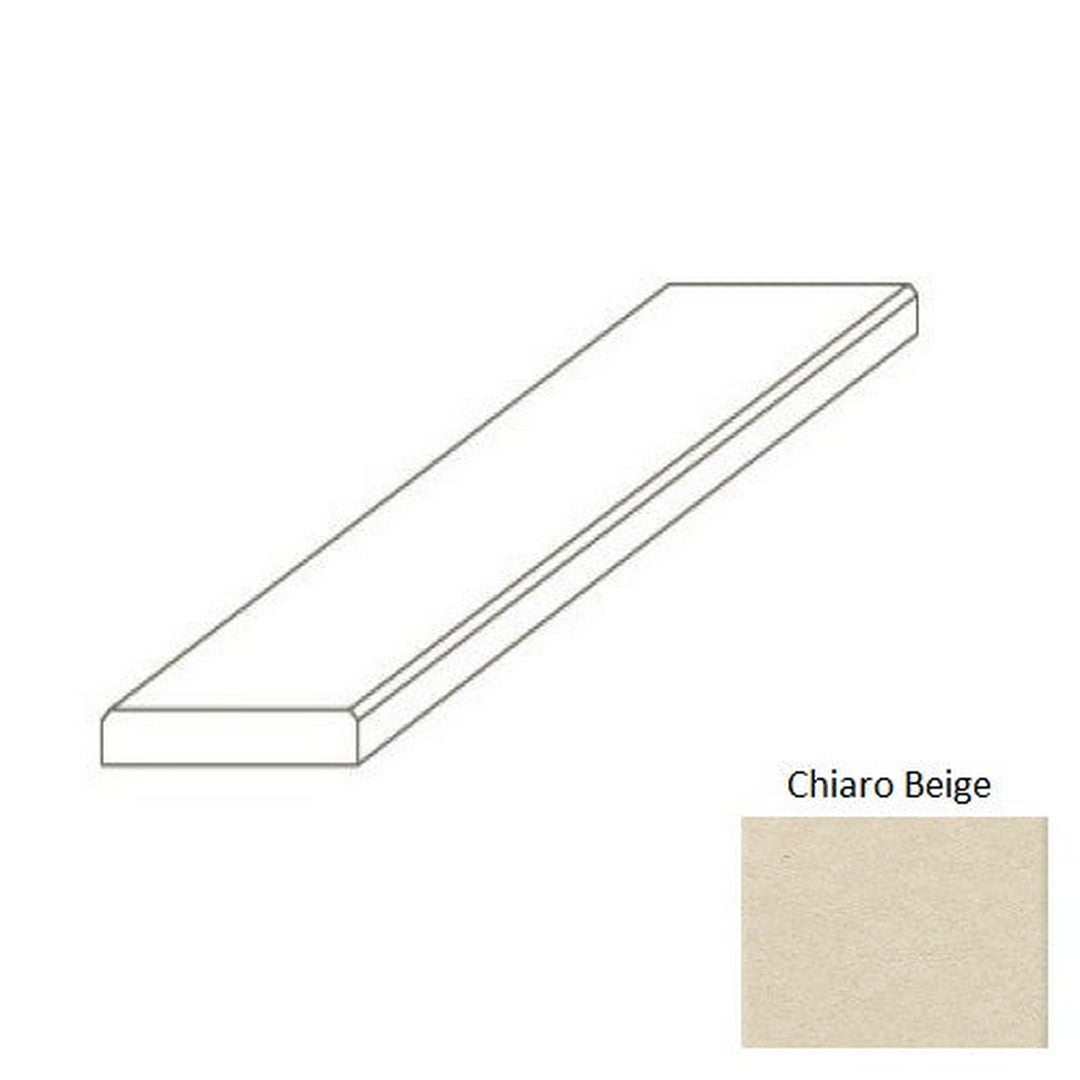 Daltile-Thresholds-4-x-36-Polished-Marble-5/8-Double-Bevel-Chiaro-Beige