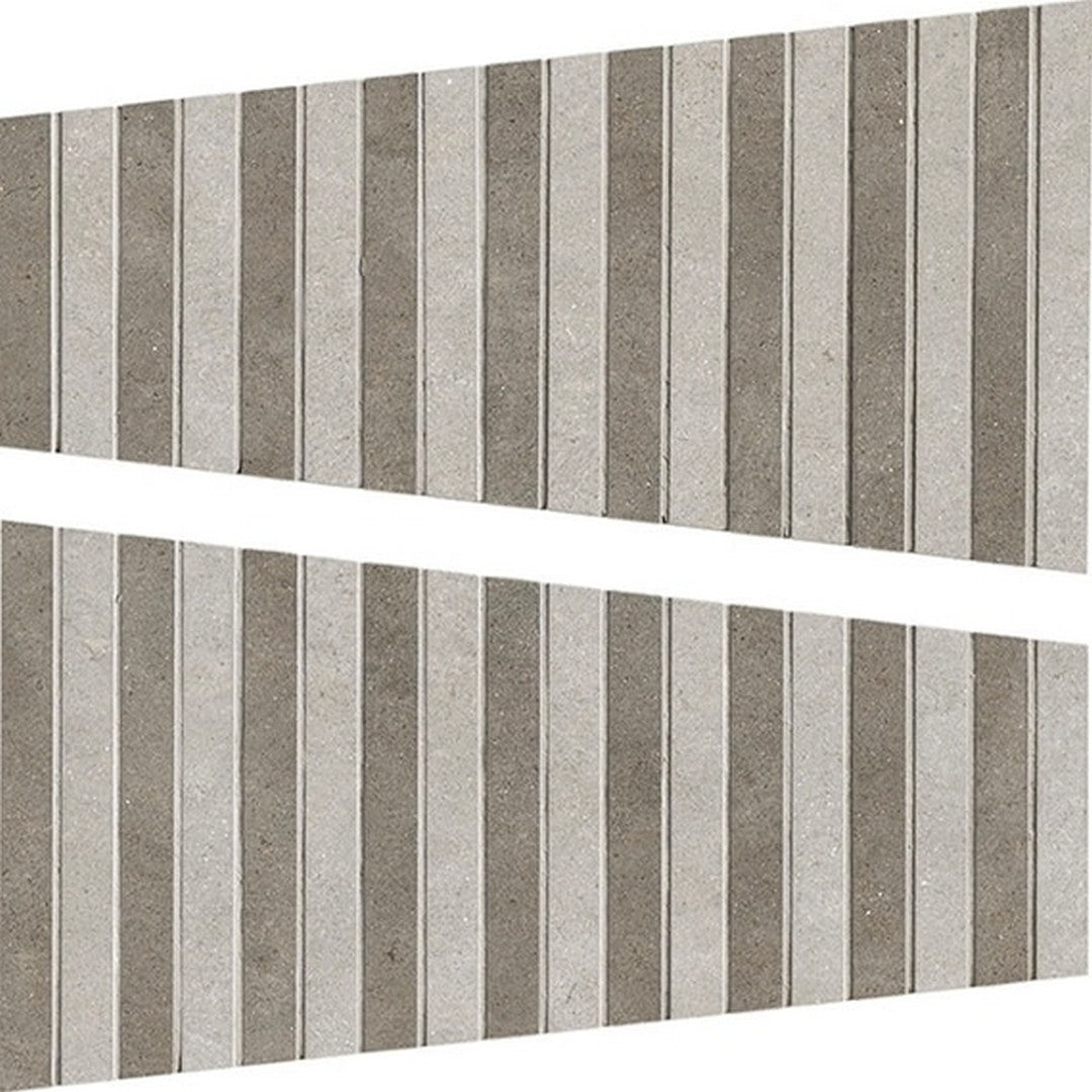 Daltile Terratech 8" x 14" Matte Porcelain Random Linear Mosaic