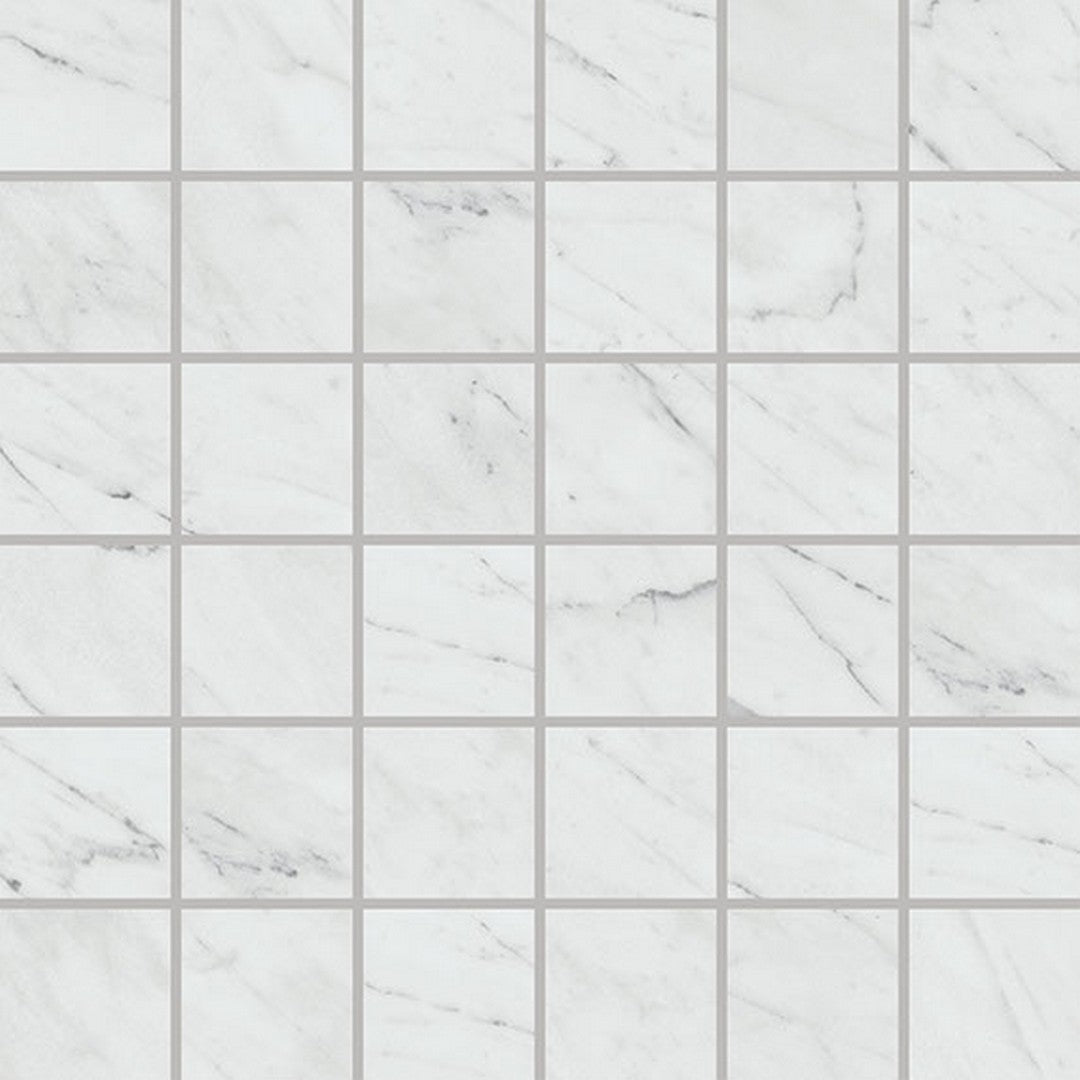 Daltile Marble Attache Lavish 12" x 12" Matte Porcelain 2" Straight Joint Mosaic