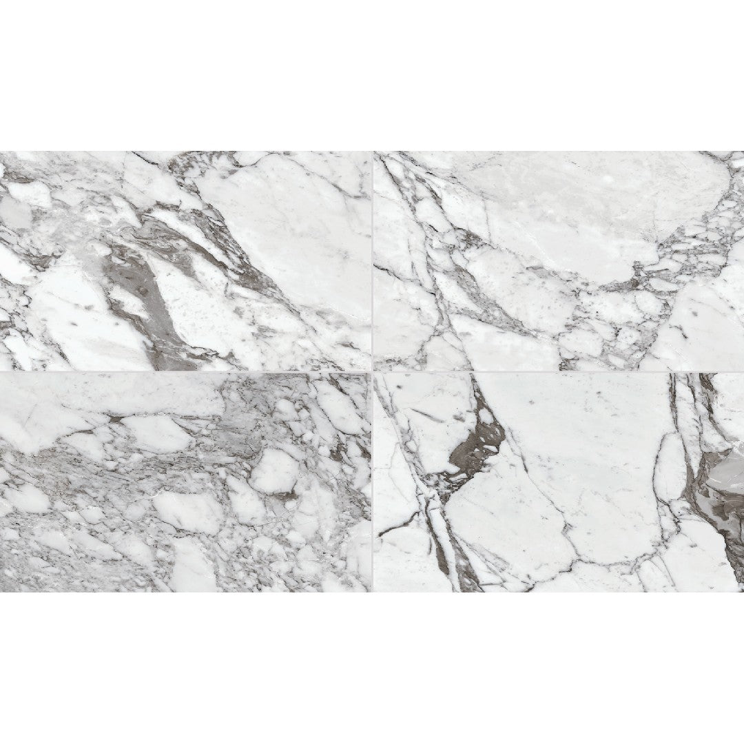 Daltile Marble Attache Lavish 24" x 48" Rectified Polished Porcelain Floor Tile