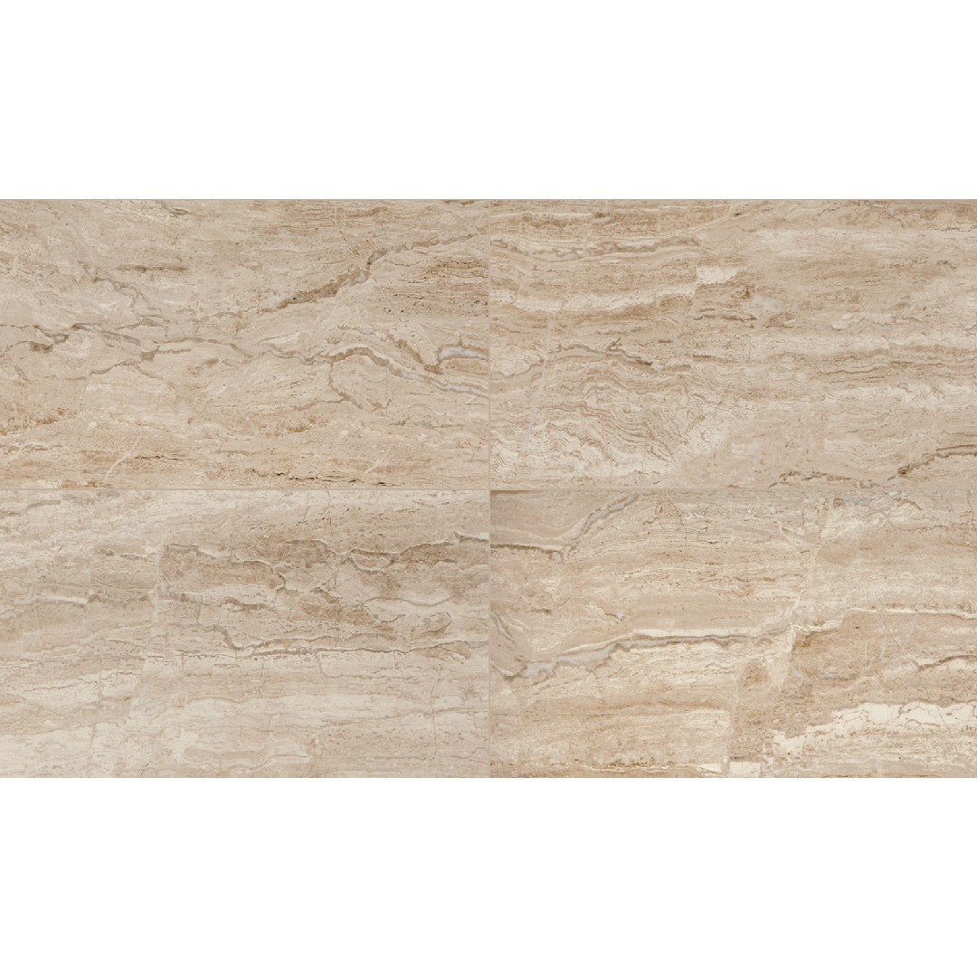 Daltile-Marble-Attache-24-x-48-Rectified-Polished-Porcelain-Floor-Tile-Travertine