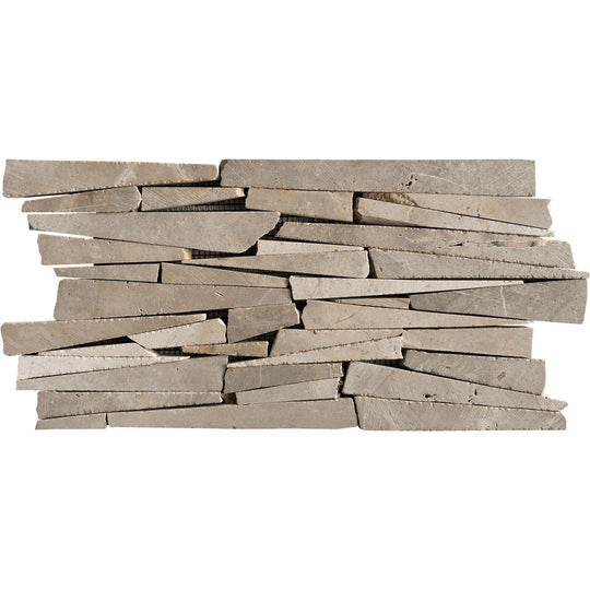 Bati Orient 6" x 12" Opus Floor Wall Cladding Marble Mosaic