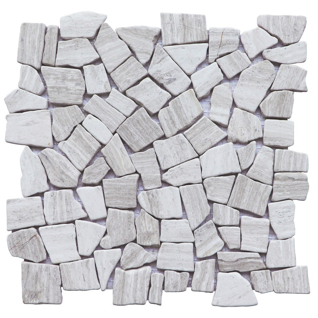 Bati Orient 12" x 12" Ancient Matte Mini Opus Marble Mosaic